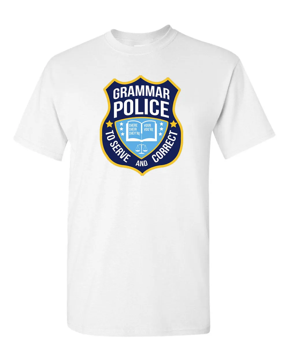 Grammar Police Funny Sarcasm Quotes Literary T-Shirt
