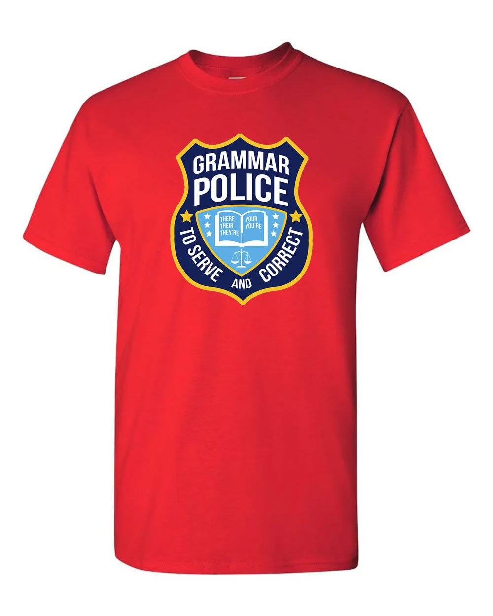 Grammar Police Funny Sarcasm Quotes Literary T-Shirt