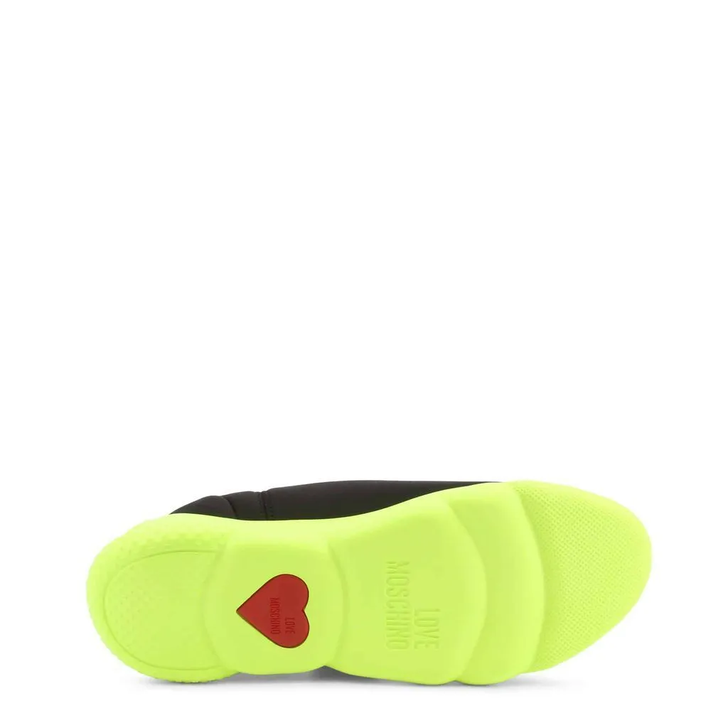 Green Slip-On Sneakers