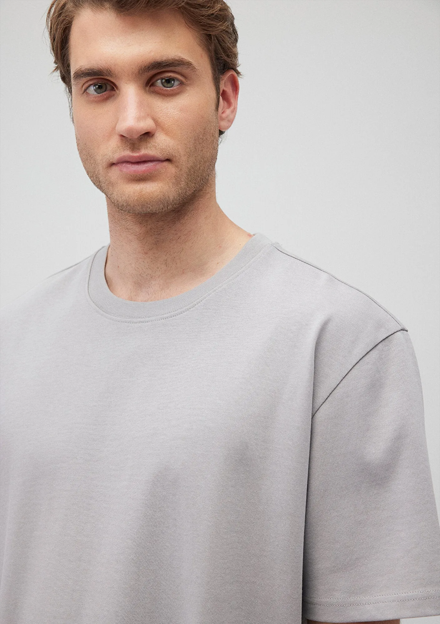 Grey Basic T-Shirt