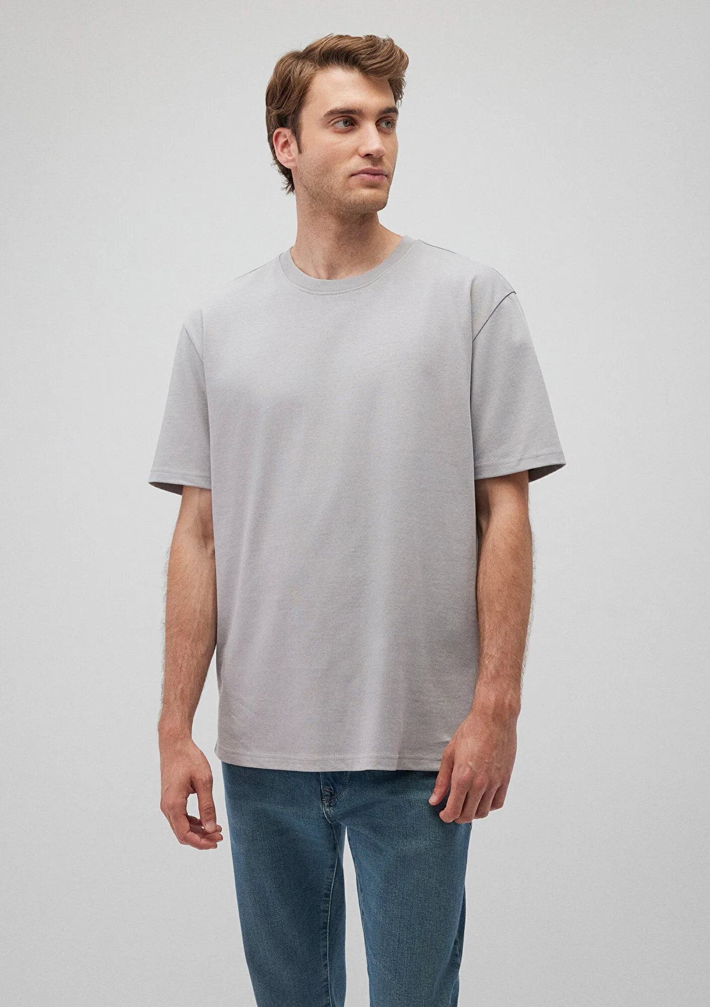 Grey Basic T-Shirt
