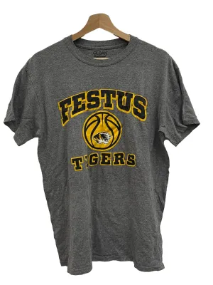 Grey Crewneck Festus Tee