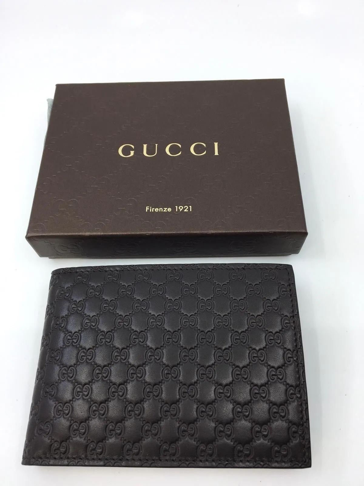 Gucci MicroGuccissima Bi-Fold Wallet