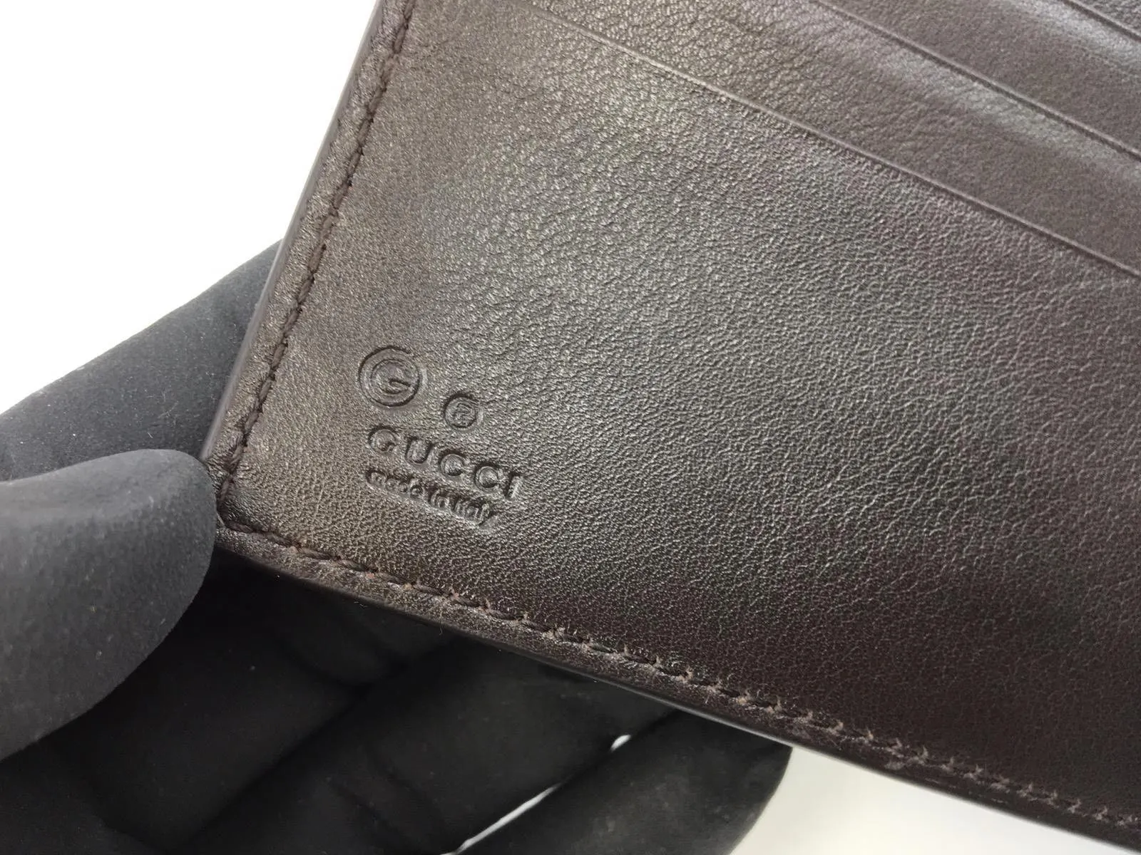 Gucci MicroGuccissima Bi-Fold Wallet
