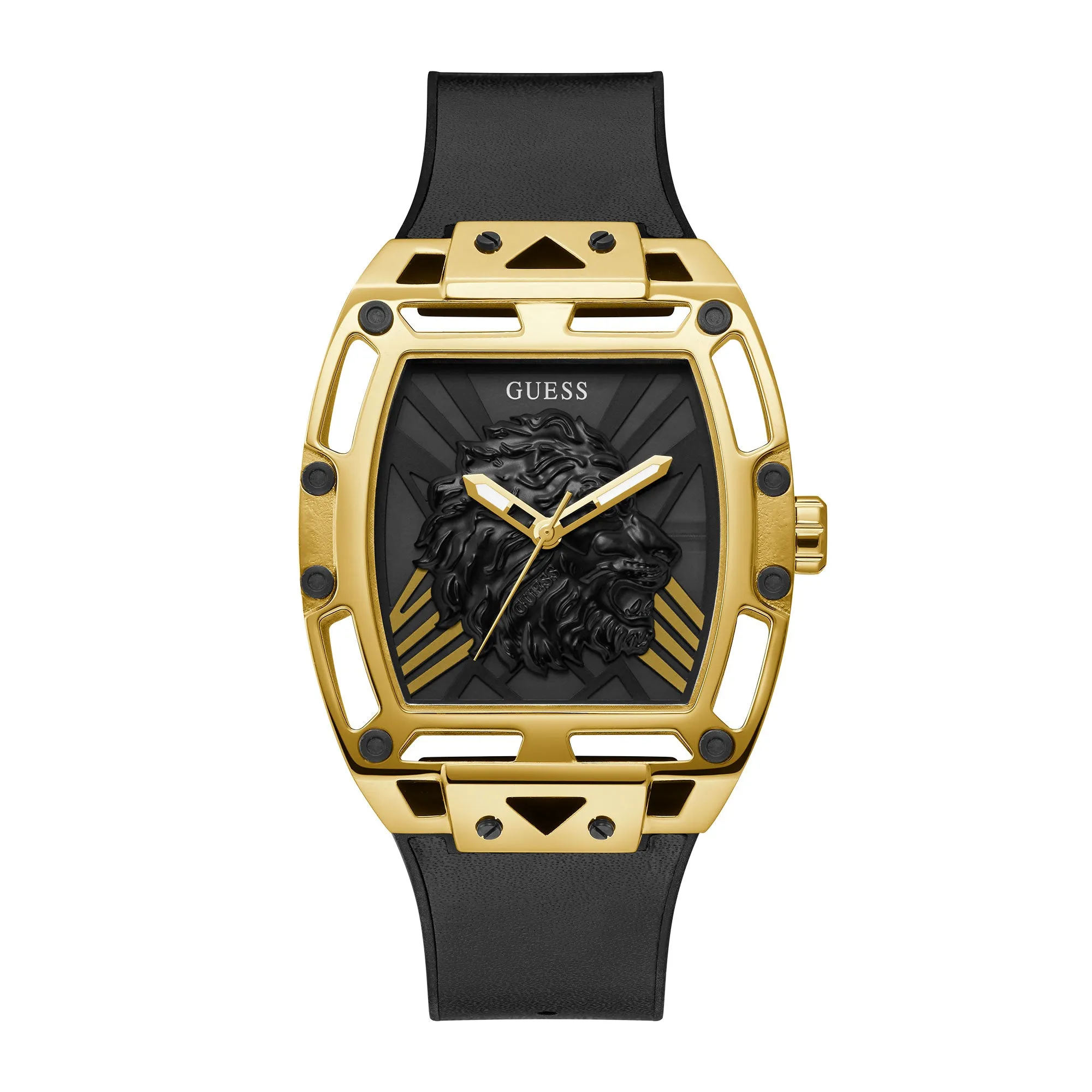 Guess Watch Gold Tone Case Quartz