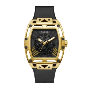 Guess Watch Gold Tone Case Quartz