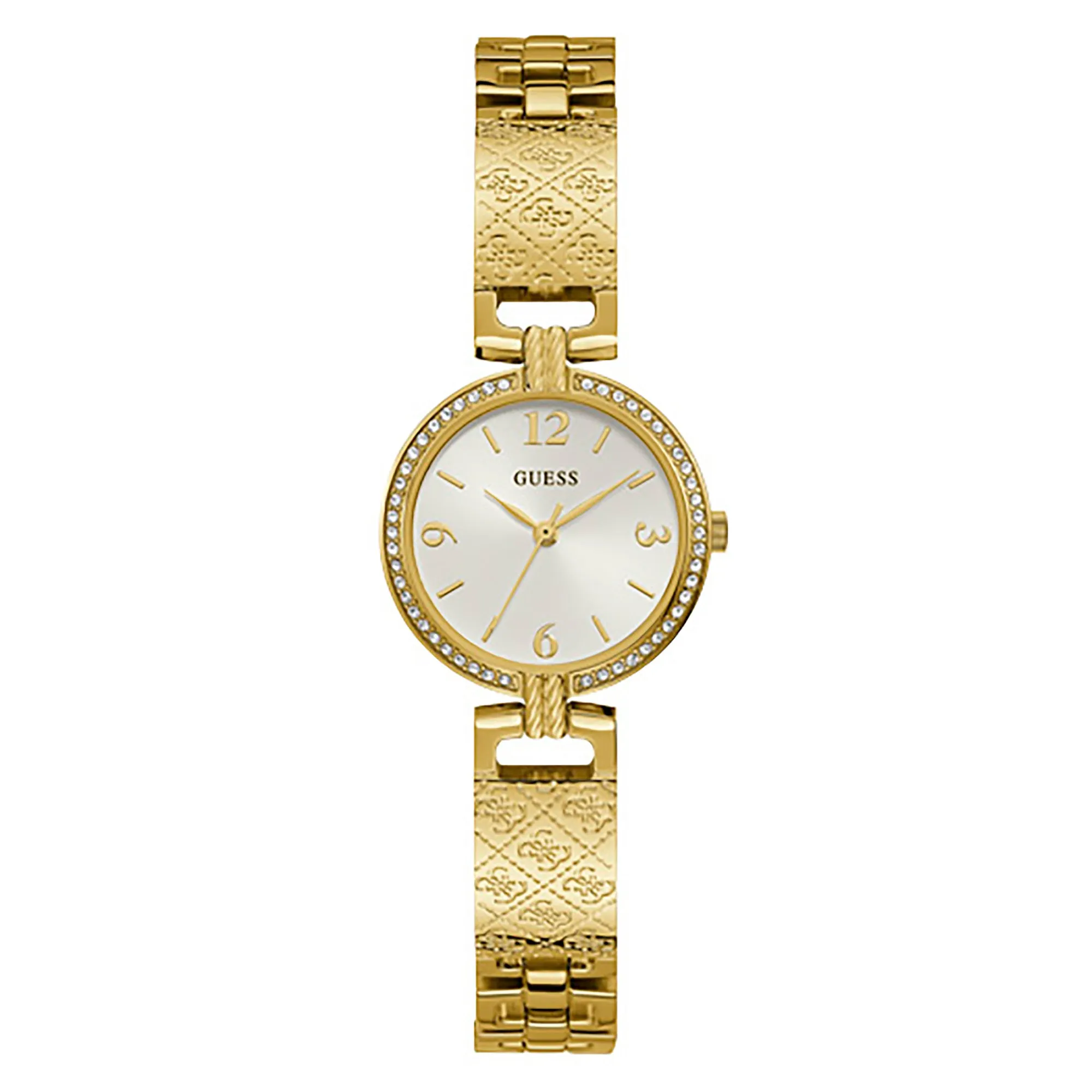 Guess Women's Watch Gold Tone Case Quartz
