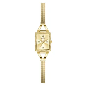 Guess Women's Watch Gold Tone Case Quartz