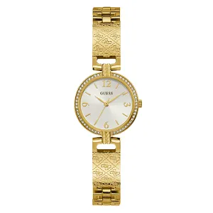 Guess Women's Watch Gold Tone Case Quartz