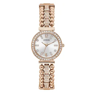 Guess Women's Watch Rose Gold Tone Case Quartz
