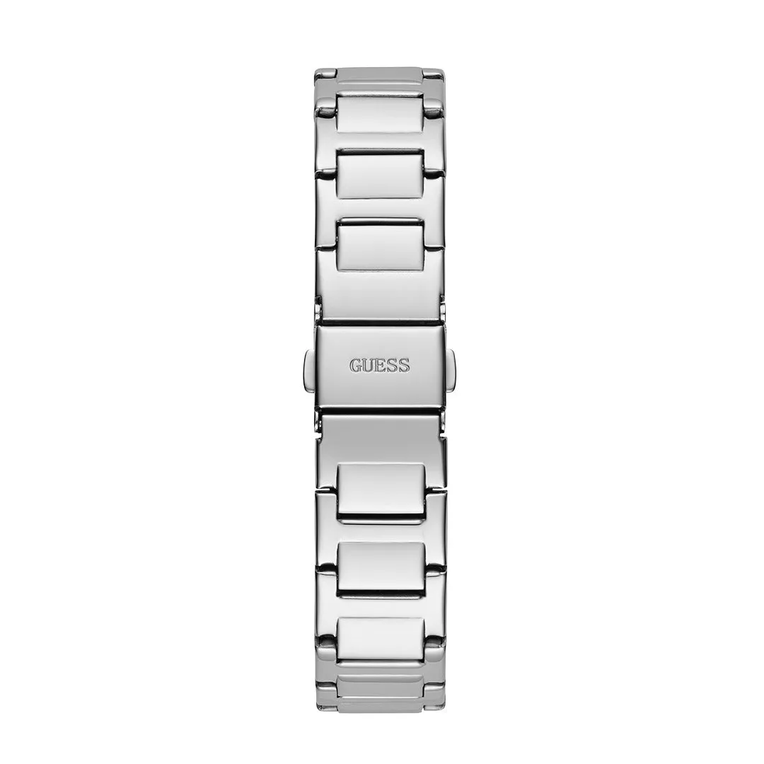 Guess Women's Watch Silver Tone Case Quartz