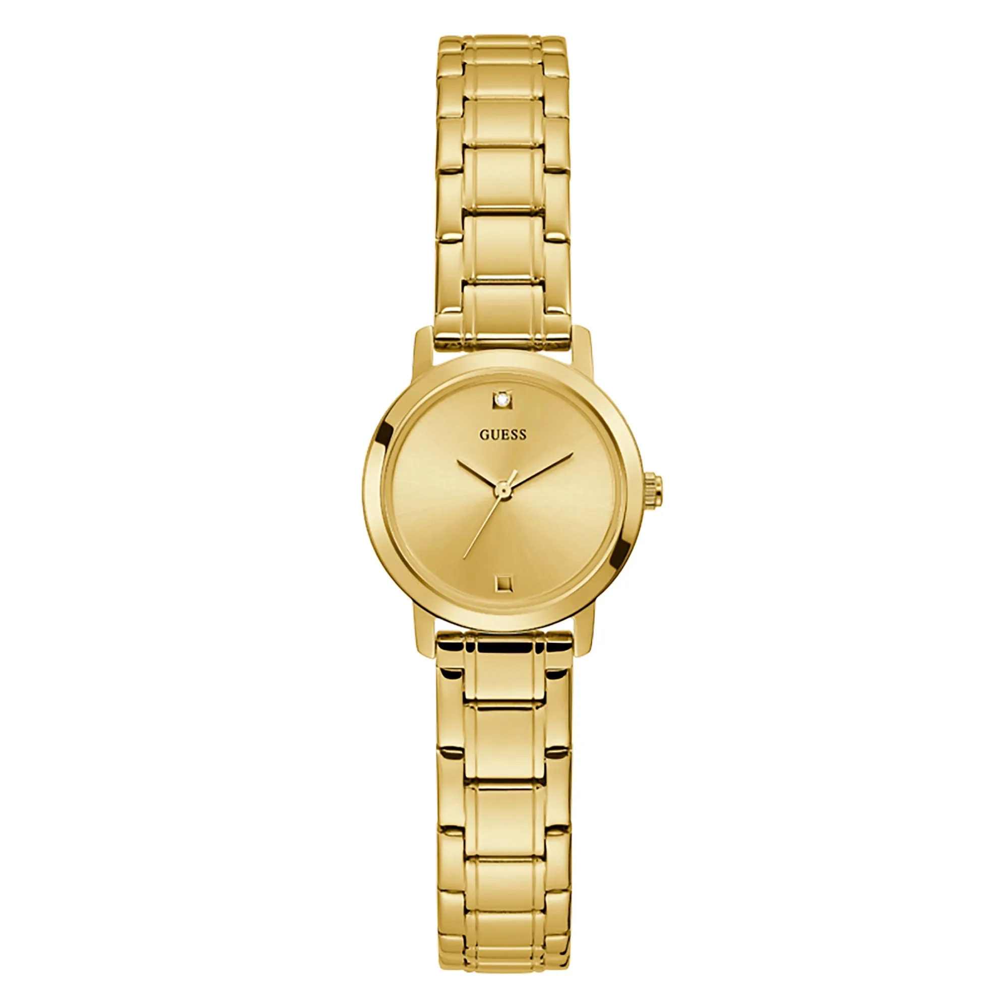 Guess Women's Watch Yellow Gold Tone Case Quartz