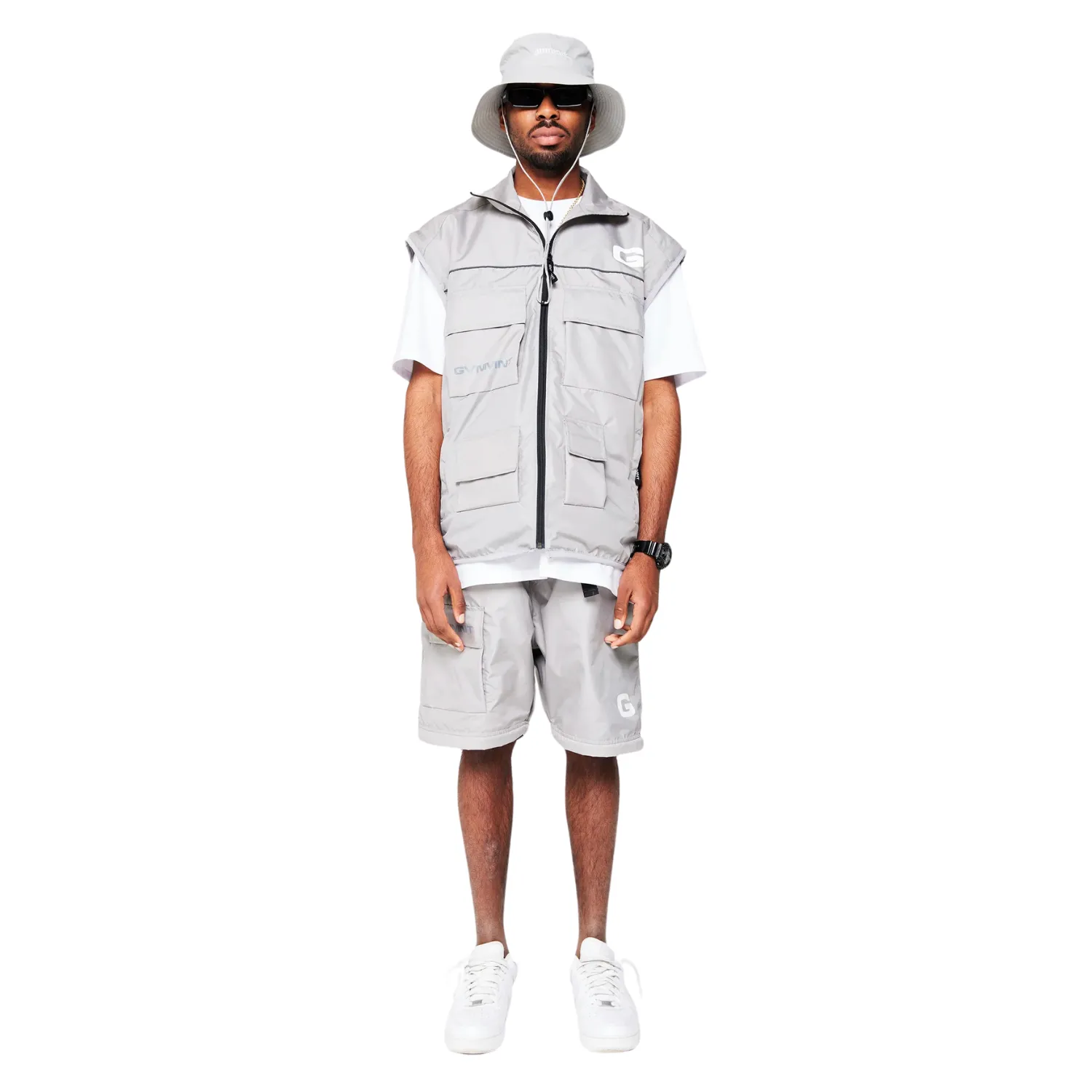 GVNMNT Clothing Co Hardwear Lower 2 in 1 Bottoms | Grey