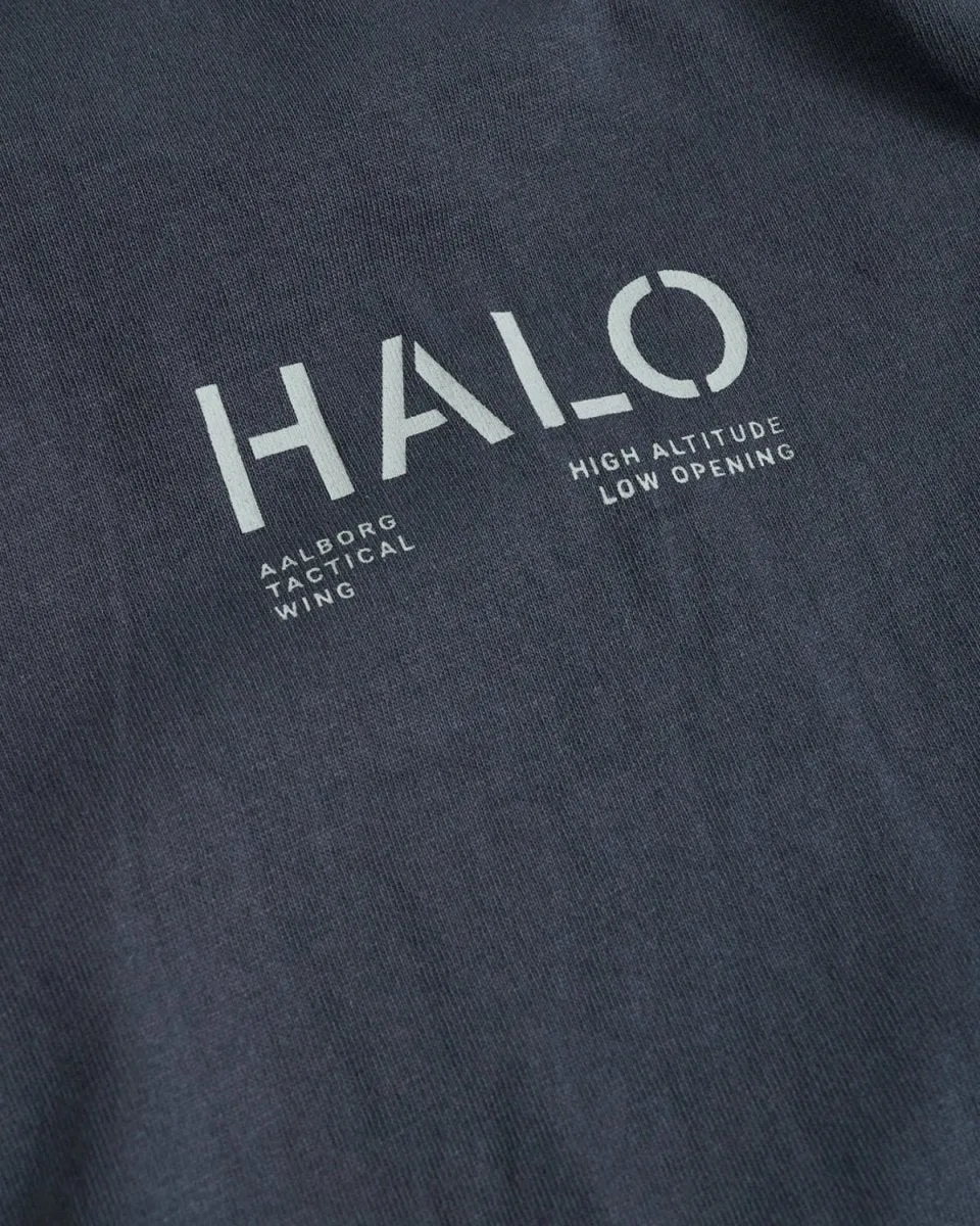 Halo Cotton T-Shirt - Ebony