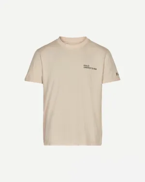 Halo Cotton Tee - Pumice Stone