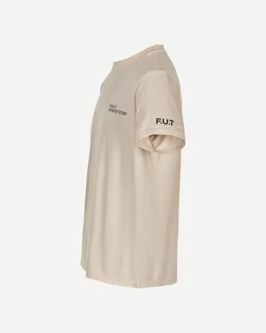 Halo Cotton Tee - Pumice Stone
