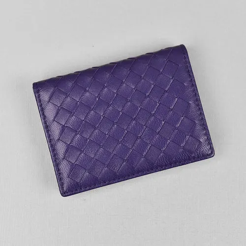 Handwoven Leather Cardholder
