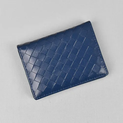 Handwoven Leather Cardholder