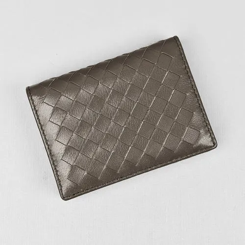 Handwoven Leather Cardholder