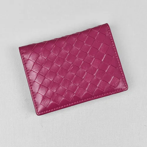 Handwoven Leather Cardholder