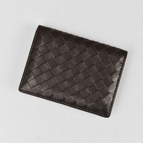 Handwoven Leather Cardholder