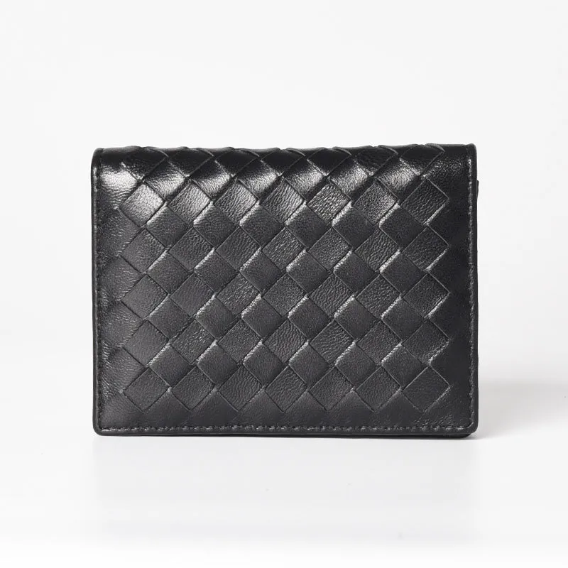 Handwoven Leather Cardholder