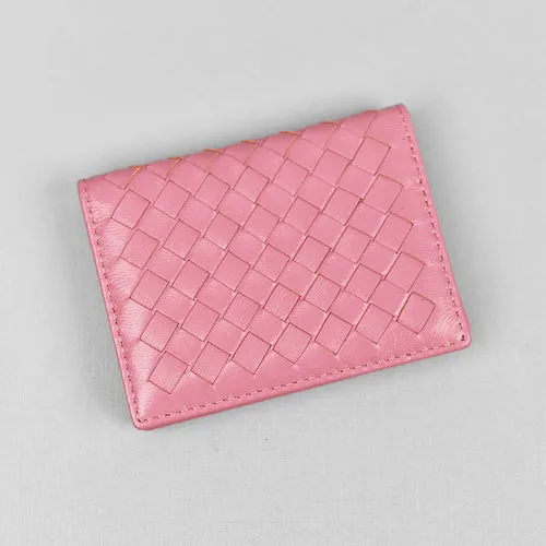 Handwoven Leather Cardholder