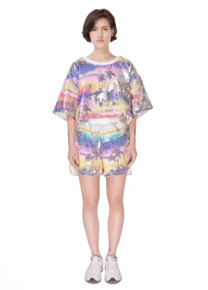 Hawaii Sequin Shorts