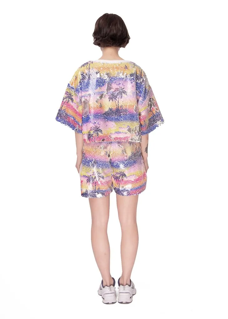 Hawaii Sequin Shorts