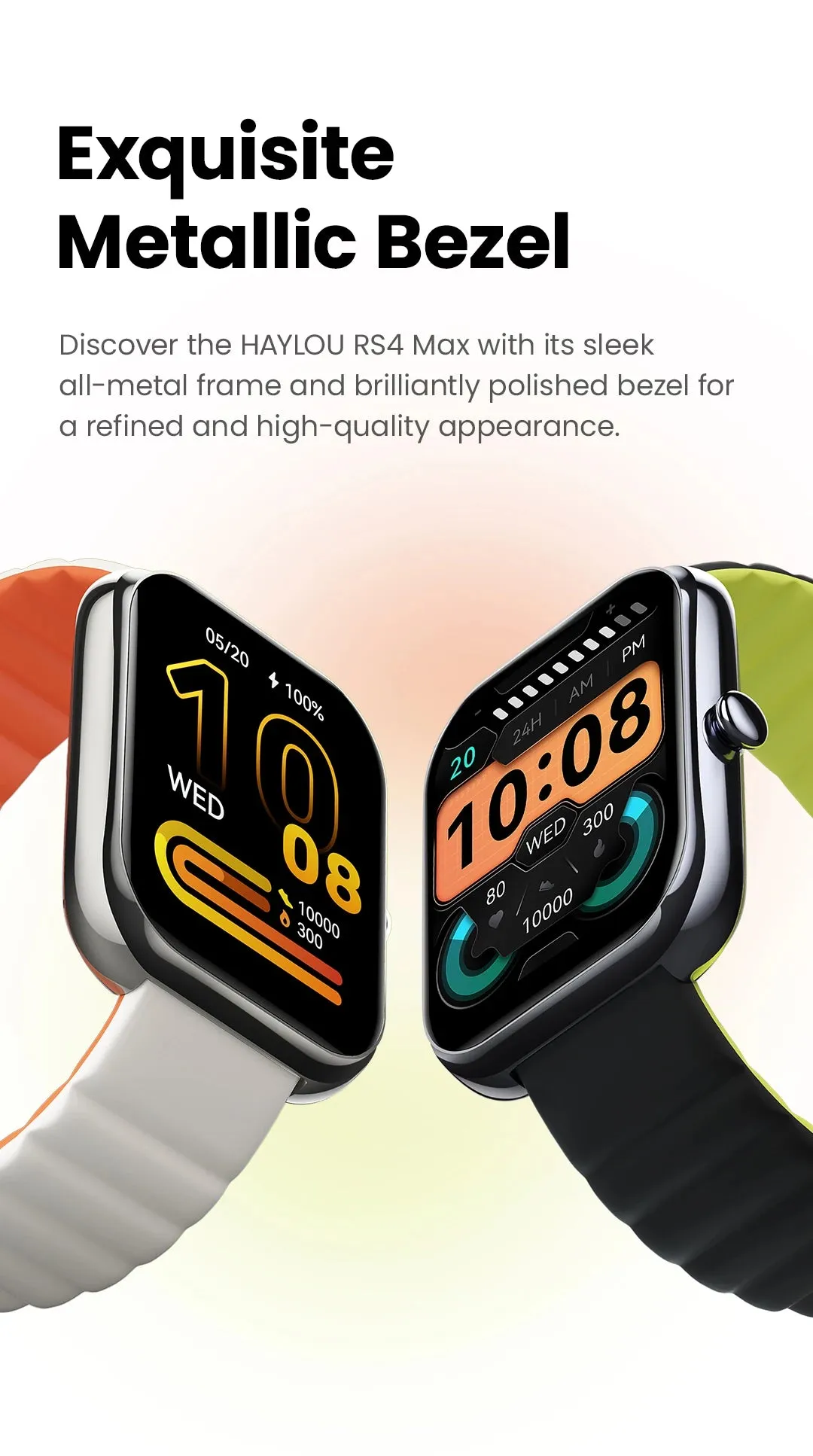 HAYLOU RS4 Max 1.91" HD Display Smart Watch