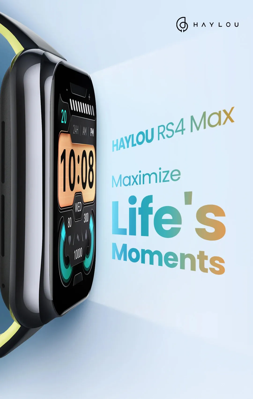 HAYLOU RS4 Max 1.91" HD Display Smart Watch