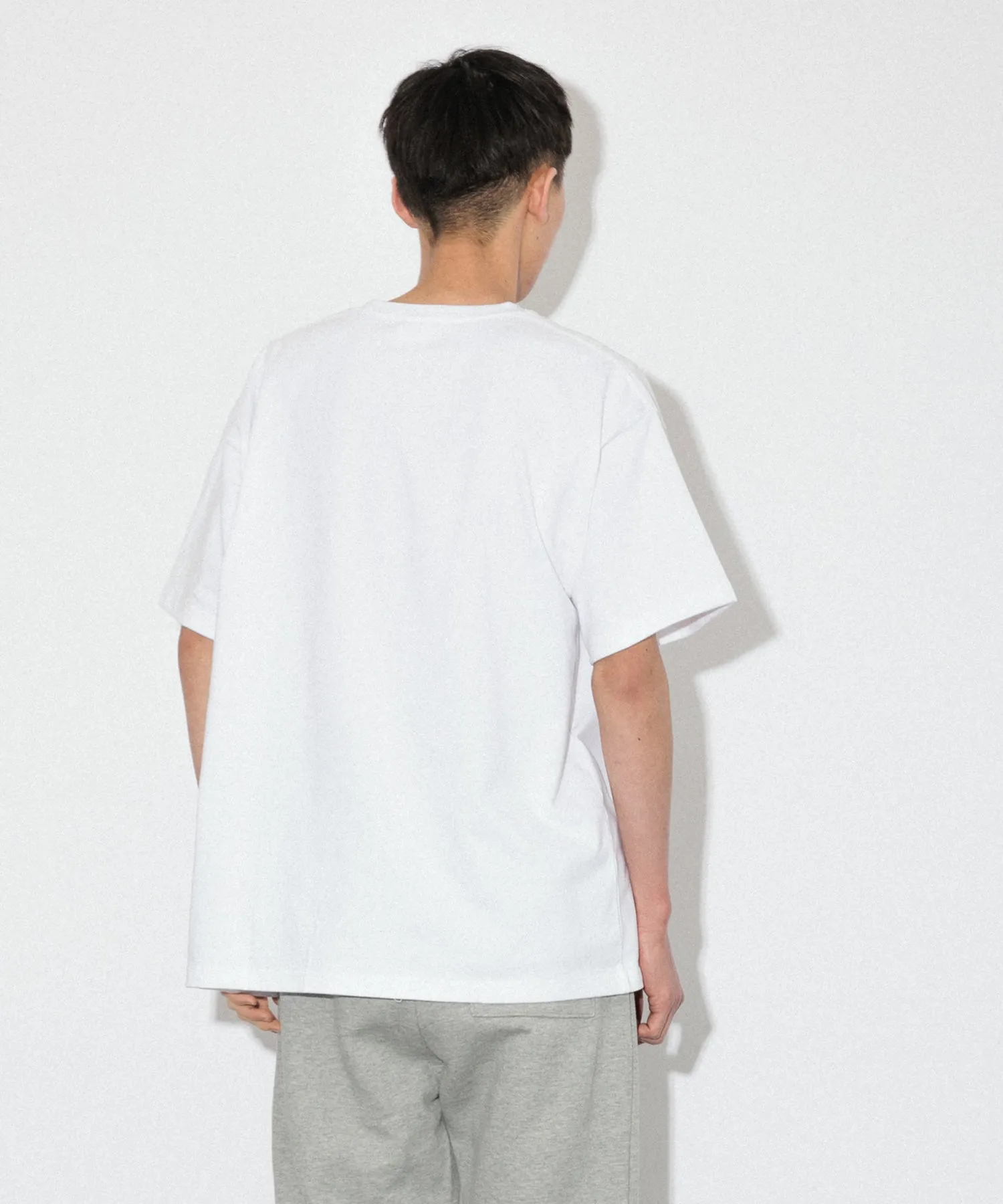 Heavy Crewneck T-Shirt "WHITE"