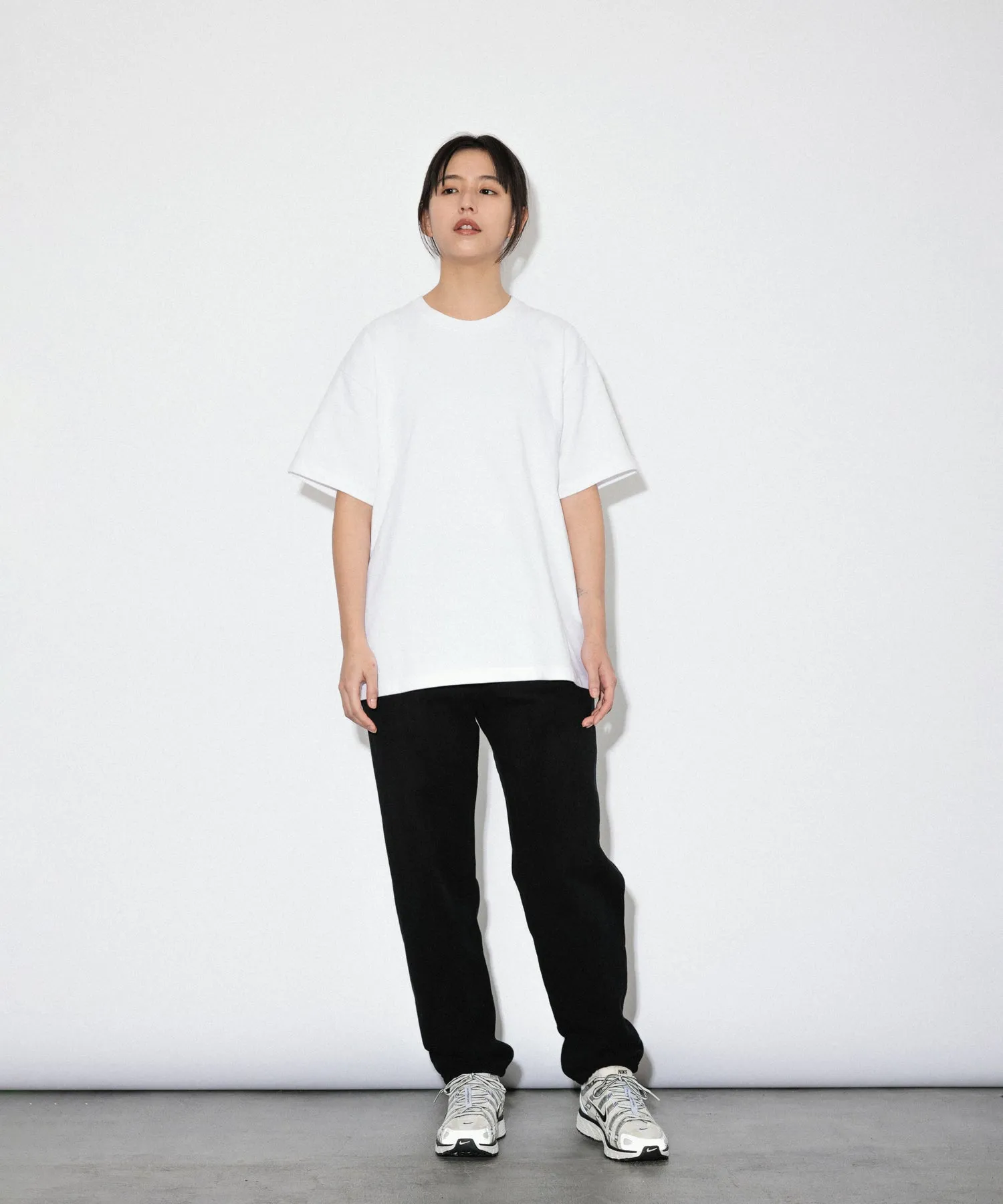 Heavy Crewneck T-Shirt "WHITE"