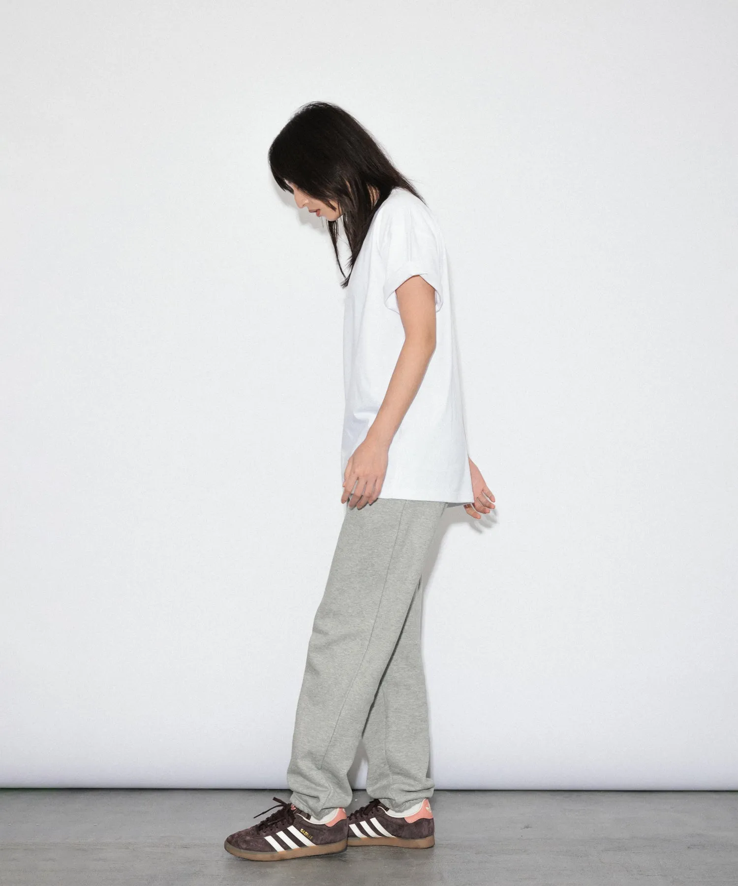 Heavy Crewneck T-Shirt "WHITE"