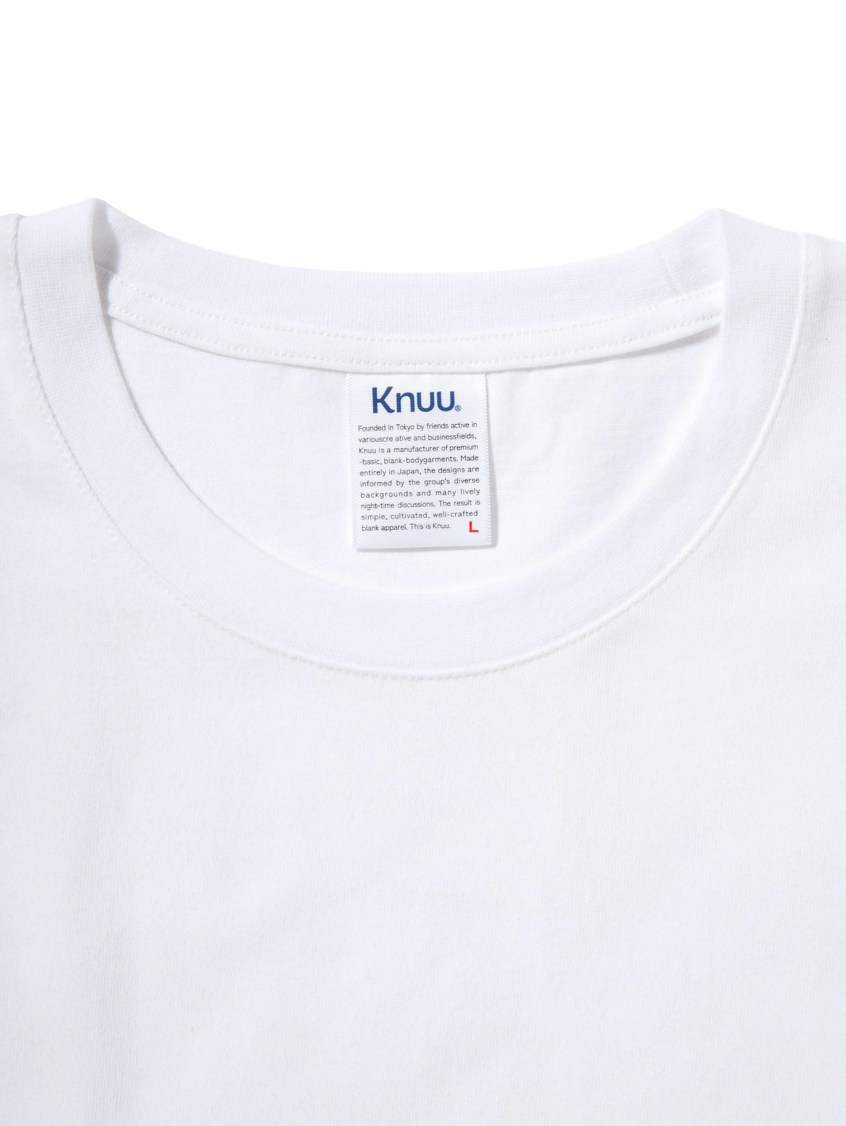 Heavy Crewneck T-Shirt "WHITE"