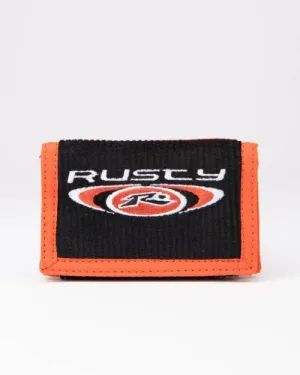 Hell Bent Cord Tri-Fold Wallet - Black