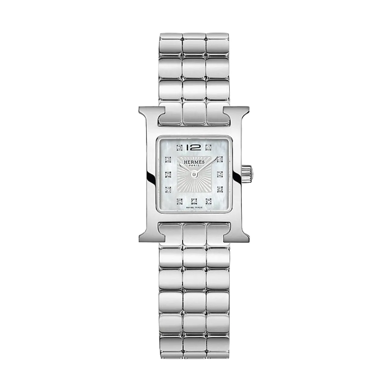 Hermès HEURE H WATCH, 17.2 x 17.2 mm