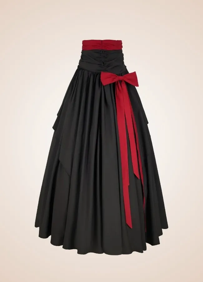High Waist Victorian Skirt
