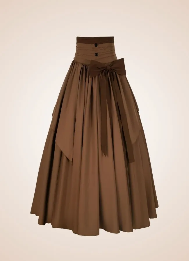 High Waist Victorian Skirt