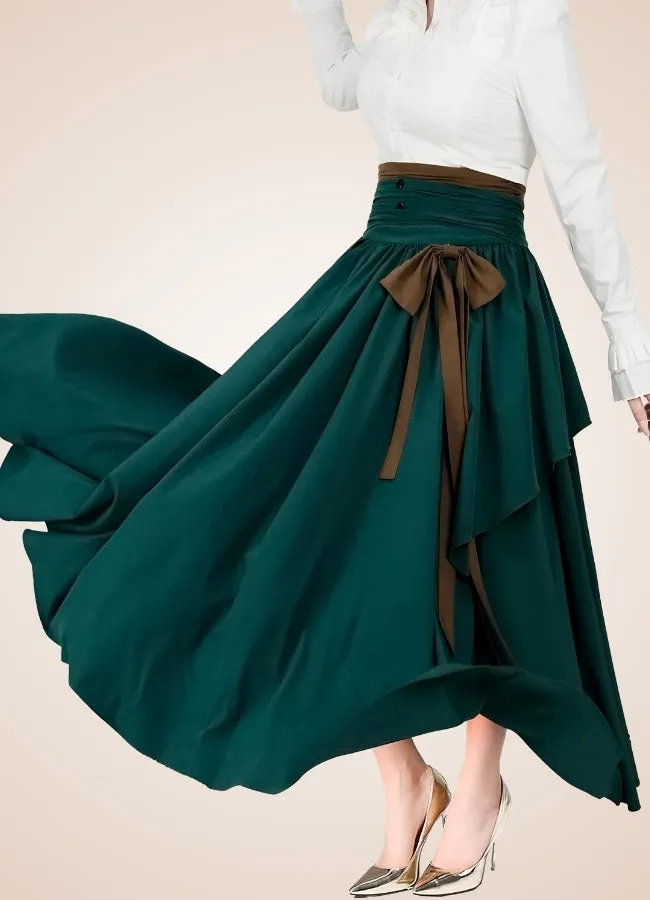 High Waist Victorian Skirt