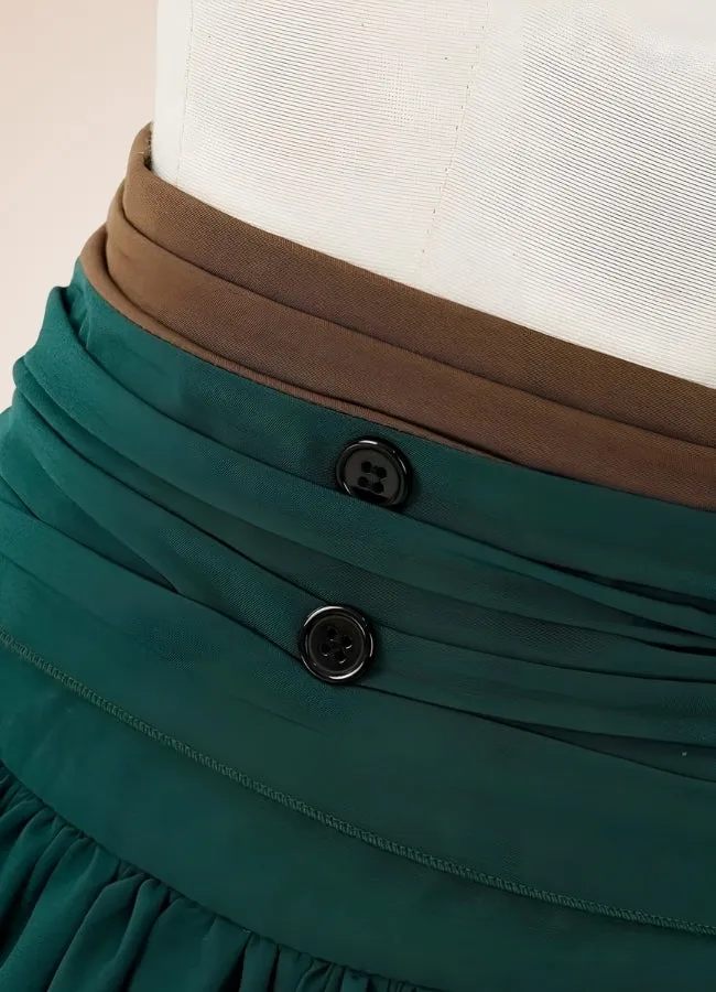 High Waist Victorian Skirt