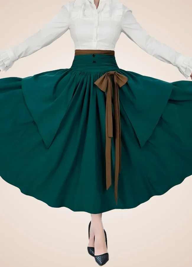 High Waist Victorian Skirt