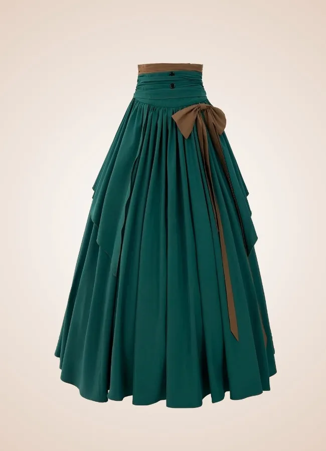 High Waist Victorian Skirt