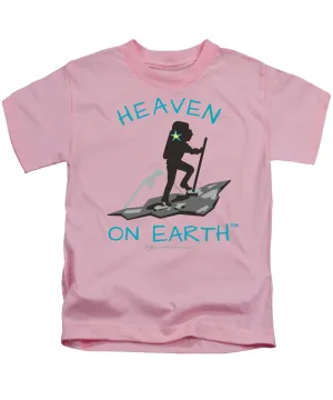 Hiker Heaven On Earth - Kids T-Shirt