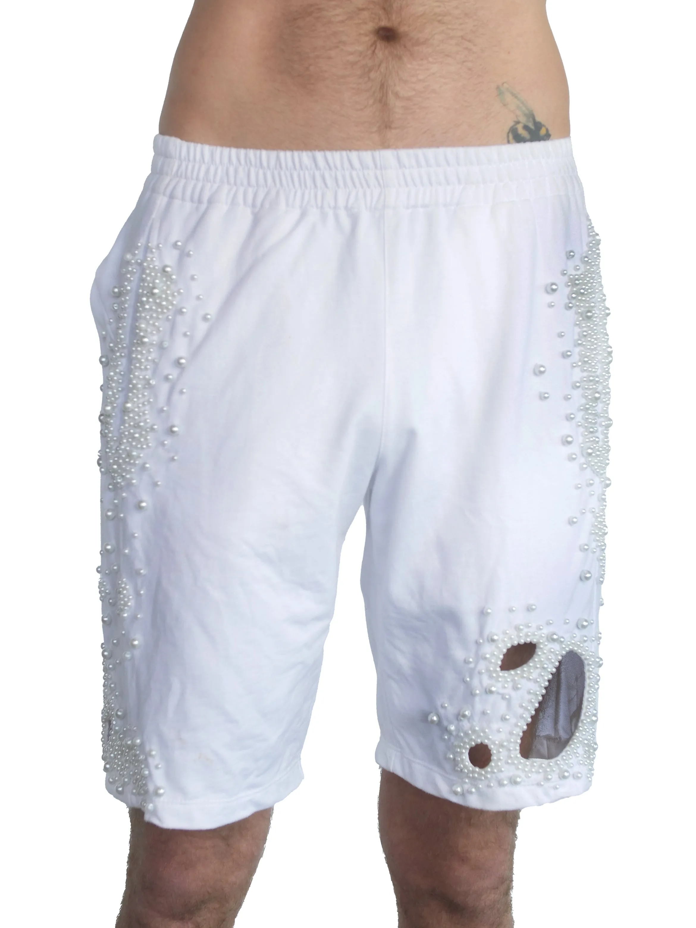 His Pearl Dissolve Shorts