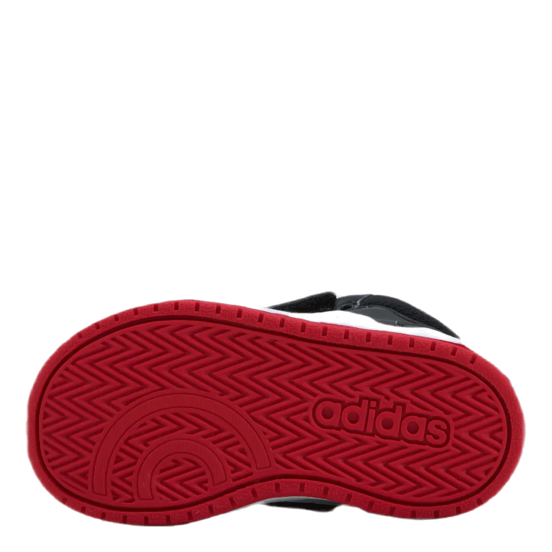Hoops 2.0 Mid Shoes Core Black / Cloud White / Vivid Red
