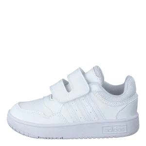 Hoops Shoes Cloud White / Cloud White / Cloud White