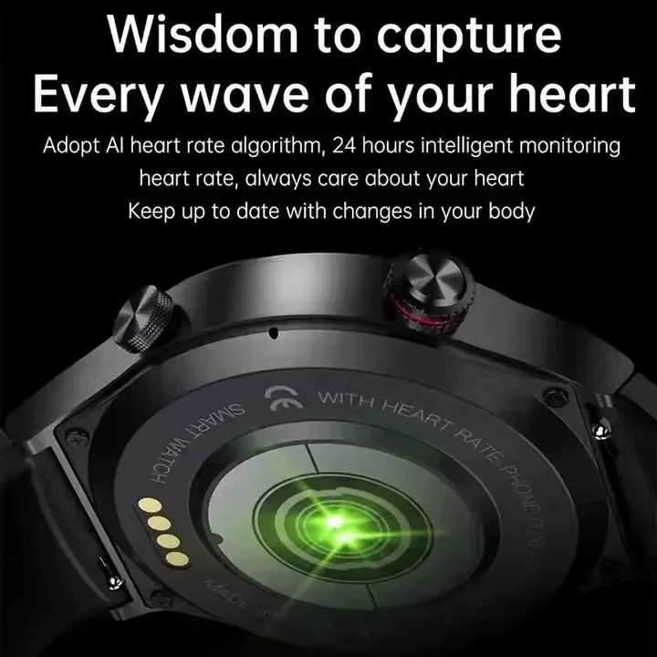Hot sale 2025 QW33 Smart Watch Large HD Screen Waterproof Android IP67 Sports Smartwatch for Men Health Monitoring Step Answer Call