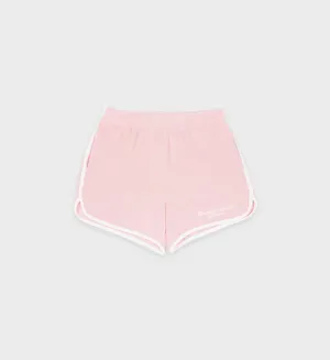 Hotel du Cap Cursive Terry Short - Eden Pink