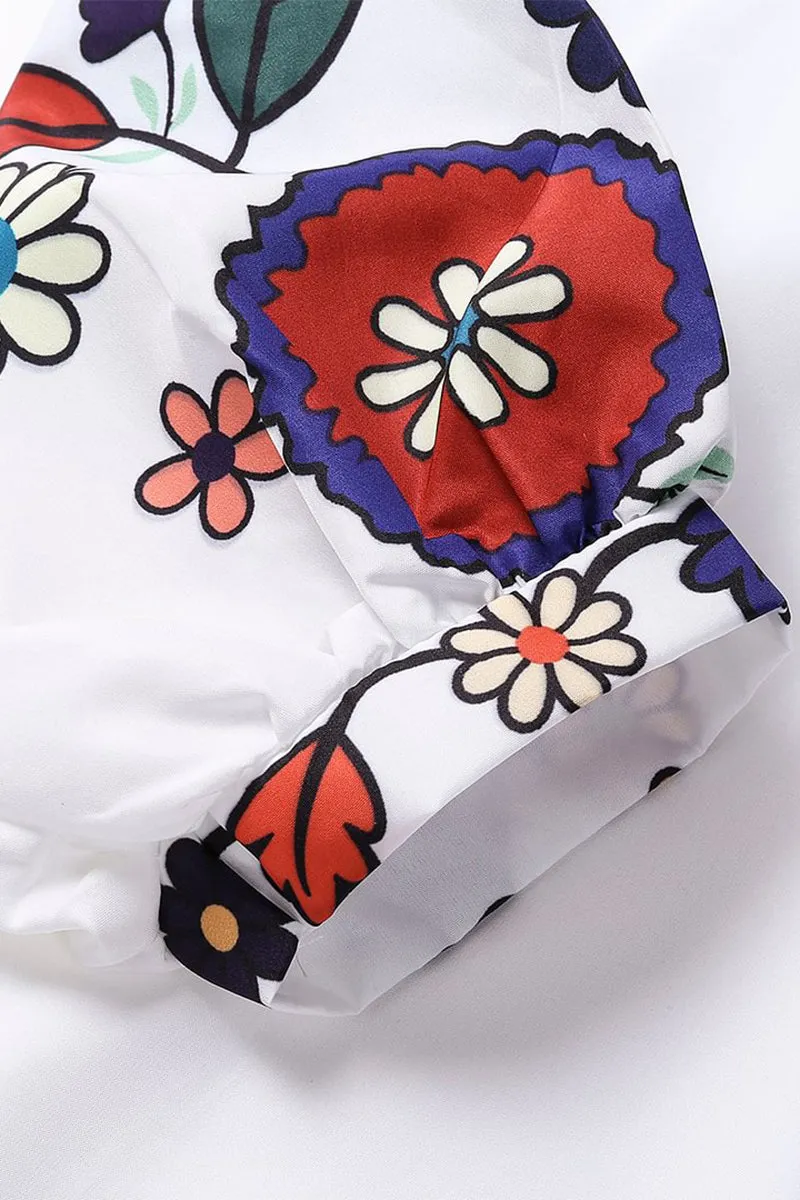 HTR1218 Floral Fiesta Embroidered Blouse